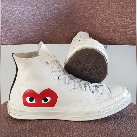 Converse The Comme des Garçons x Chuck Taylor All Star Hi - Picture 5 of 8